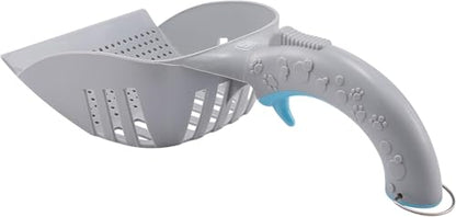 Fresh Step All-in-One Cat Litter Scoop with Ergonomic Handle, 2-Pack | Deep shovel design, ergonomic handle grip, Kitty Litter Scooper for fast and easy daily scooping - size: One Size - 2 Count, style: All in One Litter Scoop
