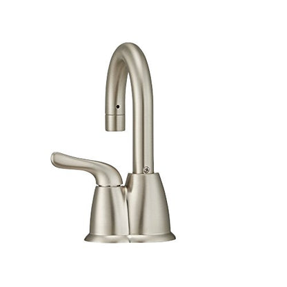 InSinkErator H-HOT150SN-SS Instant Hot Water Dispenser System with Stainless Steel Tank, Satin Nickel | Single-Handle Faucet in Satin Nickel, 2/3-Gallon Stainless Steel Tank, 3-Year Limited Service Warranty - color: Satin Nickel, style: HOT150 - Hot Only
