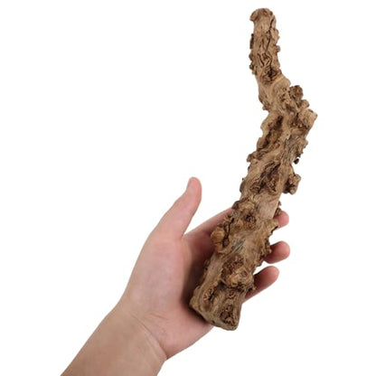 DECHOUS Reptile Branches Wood Log, Lizard Natural Climbing Branch for Terrarium Habitat, Bearded Dragon Tank Accessories, 11. 8-15. 7 Inch