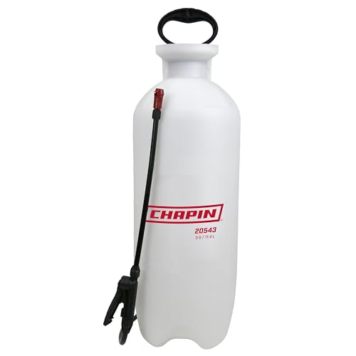 Chapin 3-Gallon Garden Sprayer, Foaming Spray Control | Foam coverage marks where you spray; reinforced hose for accurate weed, pest and fertilizer treatments - size: 3-Gallon