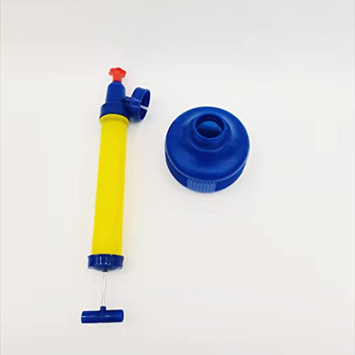 Diatomaceous Earth Applicator Garden Puffer Duster Powder Duster (Yellow) - color: Yellow