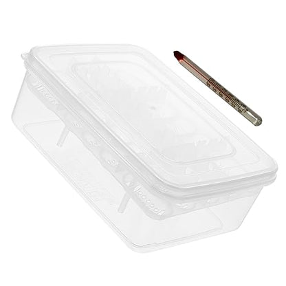 GALPADA Egg Incubator for Reptiles Reptile Hatching Box for Tortoise Lizard and Quail Eggs Observation Window