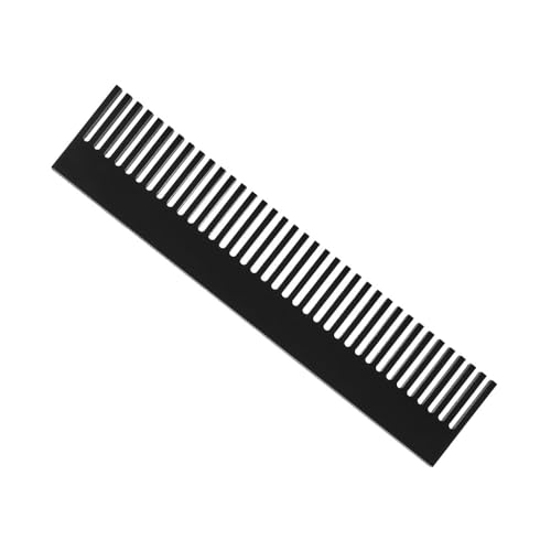 9 Inch Black Acrylic Weir Comb Fish Tank Divider with High Transparency Overflow Filter Guard for Aquarium