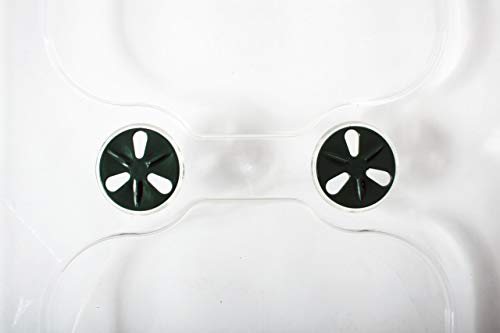 93774 Domed Propagator, 1 Height Extender, Green - size: 1 Side Extender with no Clip Set