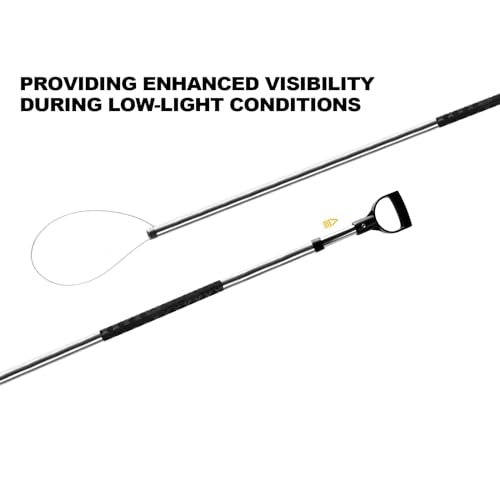 92" Animal Catch Pole Wildlife Control Tool Noose Holder Net Kit | for Dogs Feral Cat Raccoons Hog Pig Fox Coyote Bulldog Wolf Goat Lizards Boar Bichon Calf Piglet Gator