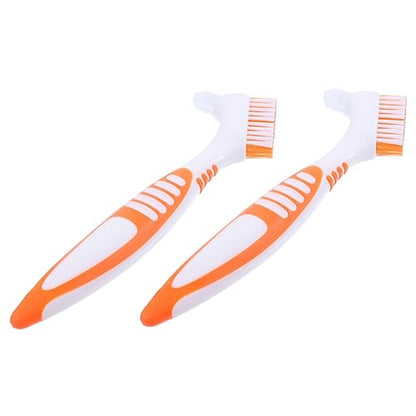 Mipcase 4pcs Turtle Shell Cleaning Brush Double-Sided Portable Reptile Tank Supplies - color: Multix2pcs, size: 16x5cmx2pcs
