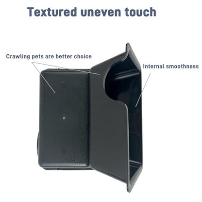Small 2 Pcs Durable Reptile Hide Box, Ball Python Hide, Leopard Gecko Hide, Bearded Dragon Hide, Easy to Clean Reptile Hides Cave for Tank, Snake Hide Enclosure (7.48" x 4.72" x 2.56") - size: Small (2-Pack)
