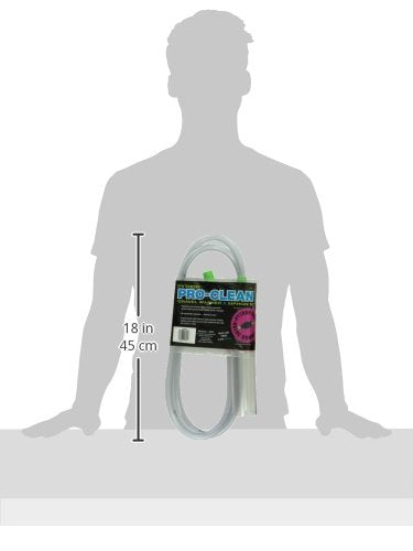 Python Pro-Clean Aquarium Gravel Washer/Siphon Kit, Medium with Siphon Squeeze - size: 1 Count (Pack of 1)