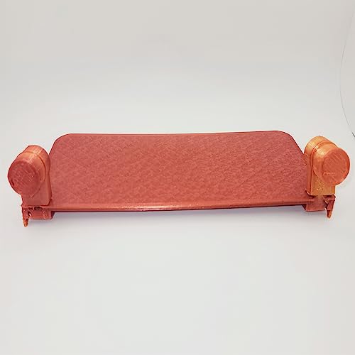 stroodies Lotl Lounge Ledge | Aquarium-Safe Magnetic Ledge for Axolotls & Aquarium Pets | Dragonfire - color: Dragonfire