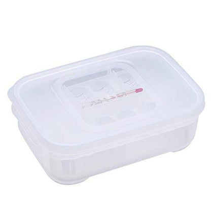 Reptile Breeding Box, Plastic Reptile Egg Incubators Hatchery Box with Transparent Lid for Hatching, Lizards, Lions Mane, Reptiles