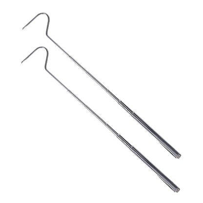 2pcs Snake Catching Hooks Extendable Reptile Grabbing Tool for Handling of Snakes and Reptiles Lightweight and