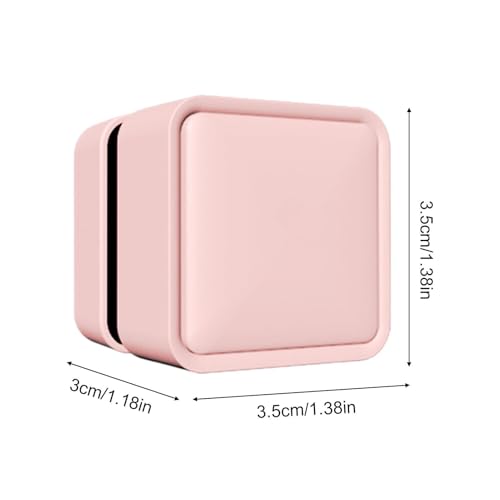 Fish Tank Magnetic Glass Cleaner Small Powerful Scrubber Brush | Fish Tank Cleaning Tools for Home Kitchen Living Room Saltwater Algae Turtle Reptile Terrarium Water Wall Betta Fish Tank - color: Pink