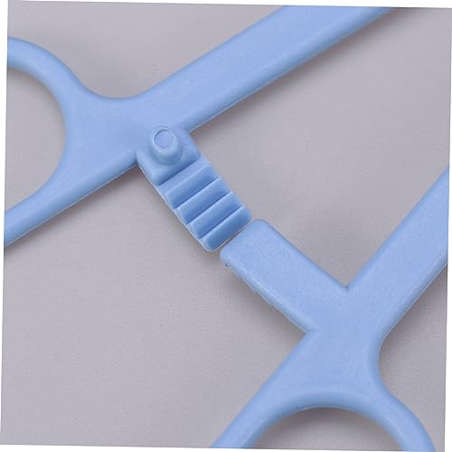 HANABASS 1pc Plastic Pet Stool Clamp for Reptiles and Birds Cleaning Tool Scissors Design Easy to Use Reduces Odor for Pet - size: Size 1