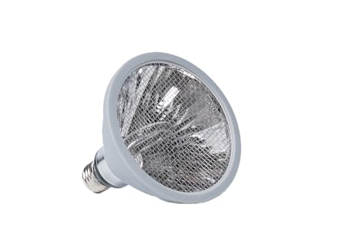 InfraGlo Carbon Fiber Heat Lamp 150W – Infrared Reptile Heat Lamp Bulb for Bearded Dragons, Tortoises, Snakes and Turtle Tanks, Long Lasting Infrared Emitter Bulb for Reptiles