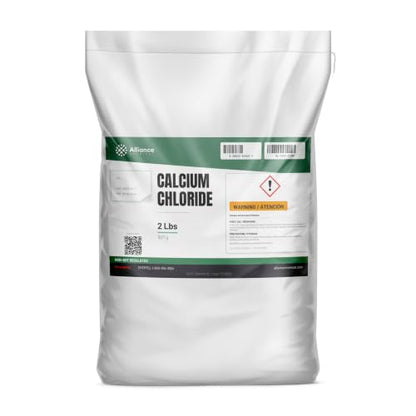 Alliance Chemical Calcium Chloride Ice Melt - 2 LB Can - For Snow Melt, Dust Control, Moisture Control, and General Utility Use - size: 32 Ounce (Pack of 1)