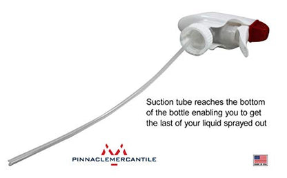 Pinnacle Mercantile Plastic Spray Bottles Leak Proof Technology Empty 32 oz Pack of 78 Made in USA - size: 32 Oz, 78 Pack