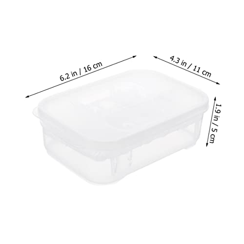 UPKOCH Reptile Hatching Box Transparent Incubation Container for Gecko Snake Lizard Eggs Lightweight Durable Double Design for Breeding and Scientific Research
