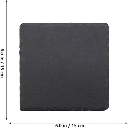 Reptile Basking Platform Rock Tortoise Habitat Accessories Slate Rocks for Reptiles Food Dish Feeding Bowl for Crested Gecko Snake Frog Lizard