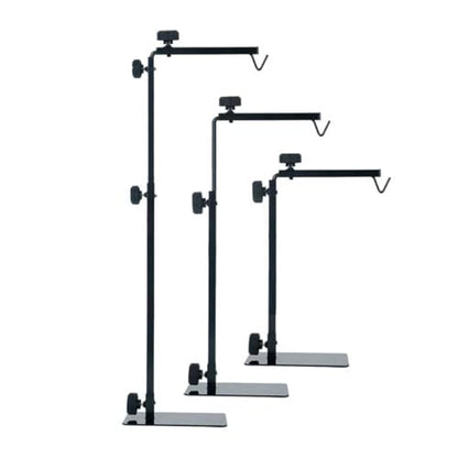 Adjustable 13-29 inch Metal Reptile Lamp Stand – Versatile Floor Light Holder for Terrarium Heat Lamps & Dome Shades, Perfect for Glass Reptile Enclosures & Heating Bulbs.