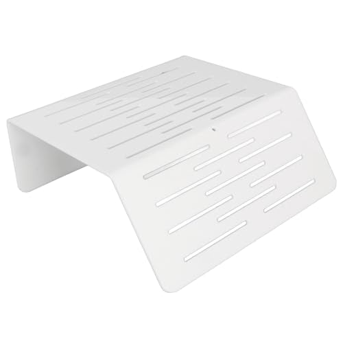 CHICIRIS Acrylic Basking Platform Thick Hollowed Steps Climbing Ramp Stable Resting Dock with Smooth Cleaning for Reptile Tank (Large) - size: Large