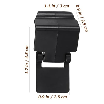 Hemobllo 6-Pack Reptile Feeding Tank Buckle Turtle Terrarium Buckle Plastic Turtle Tank Lid Lock for Reptile Easy Install Latch for Breeding Box Amphibious and Rain Forest