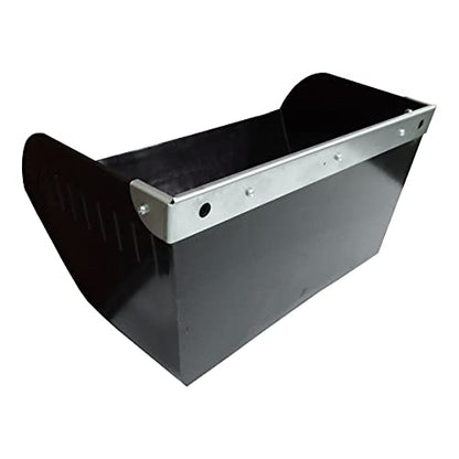 Hanging Feeder with Guard, Black - color: Black