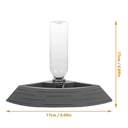 balacoo Reptile Water Feeder 6.69 Inch Terrarium Water Bowl for Lizards Tortoises Crawling Pets Stable Non-Slip Tray Easy to Clean