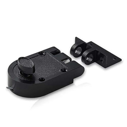 Jimmy Proof Deadbolt Lock with Keyed (Black) - color: Black