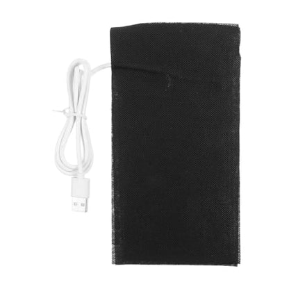 VILLCASE USB Heating Pad for Reptiles and Pets with Energy Saving Alloy Fiber Material Portable Heating Mat for Home the Go Use