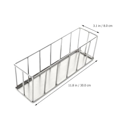 Beaupretty Stainless Steel Reptile Feeder Dish for Tortoise Lizard Small Escape-Proof Pet Food Container Terrarium Bowl Suitable for Bearded Dragon and Gecko Feeding