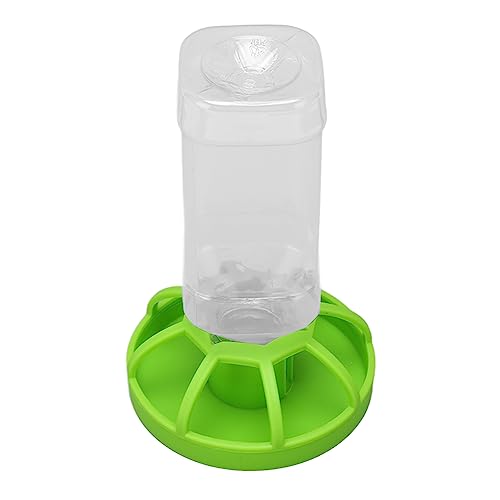Reptile Water Dispenser, PP Gravity Water Bottle Automatic Feeder with Removable Top and Smooth Edges, Self Refilling Station for Lizard Tortoise Chameleon (Small) - size: Small