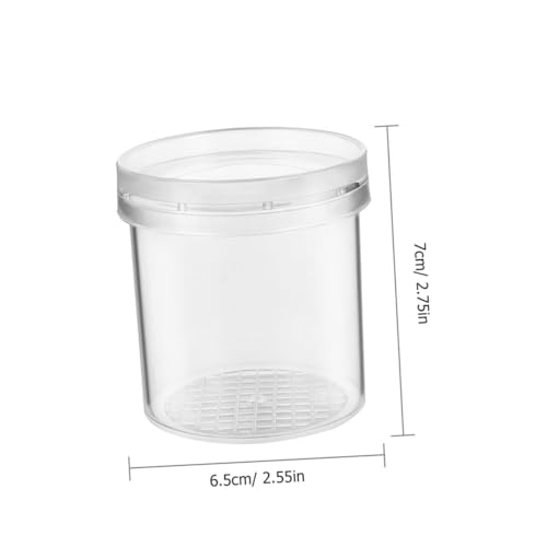BESTOYARD Portable Insect Observation Cup Magnifying Glass Multi-Function Critter Feeding Box for Boys and Girls Small Magnifying Container for Insects and Butterflies