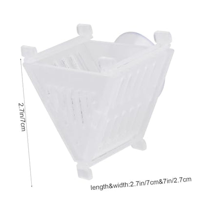 Acrylic Large Feeder Cup Automatic Fish Tank Feeder Worm Feeding Dish for Shrimp and Large Fish Aquarium Supplies
