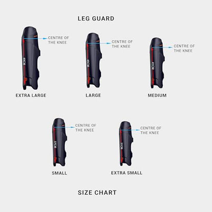moonwalkr Leg Guard 2.0 Cricket Gear - color: Blue