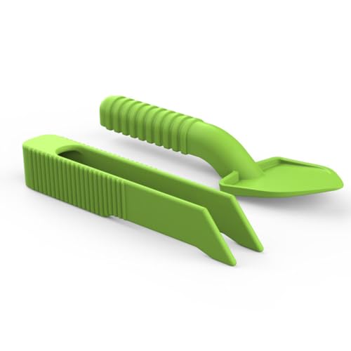 5-Set Reptile Cleaning Tools with Tweezers and Scooper for Litter Removal and Feeding Lizards, Bearded Dragons, Guinea Pigs, and Birds in Terrariums