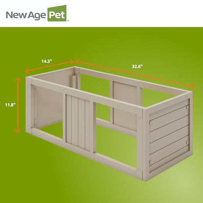 New Age Pet ECOFLEX Medium Maple Mojave Stacker for Reptile Habitats | 10 Year Limited Manufacturer's Warranty | Stackable Design, Accommodates Lighting Set-Up - color: Tan, size: Medium