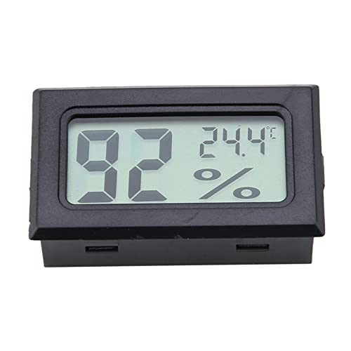 YS-11 Wireless Digital Meter Temperature Humidity Thermometer Hygrometer for Reptile Vivariums, HomeOffice, Sheds - Accurate Measurement, Small Size
