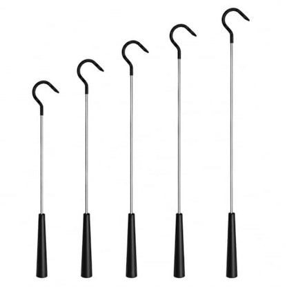 Heavy Duty Hook or Snack Handler Stainless Steel 18" Long Snake Handling Tool. which is Designed to be Easy to use for All Veterinarians. - size: 18 Inch