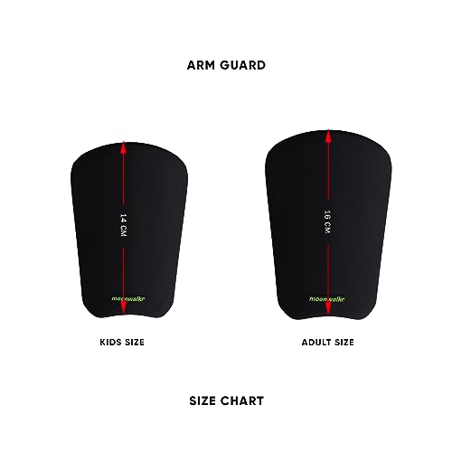moonwalkr Cricket Arm Guard - color: Black
