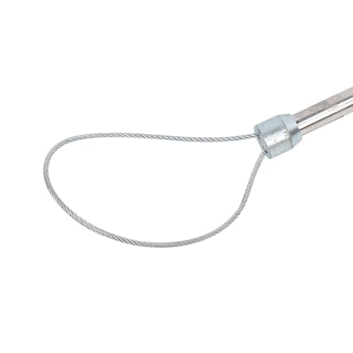 CCYLEZ Animal Control Pole, Heavy Duty Stainless Steel Adjustable Length Multi Function Catcher Tool for Dogs Pigs Reptiles Rescue Transfer - size: T Handle Without Pull Rope 67cm