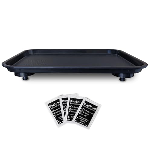 Ant Proof Tray - Waterless, Moat Free Cat and Dog Food Tray for Crawling Pest Free Pet Food Feeding Station. Kitchen Sweets and Trash, Ant Free Platform.