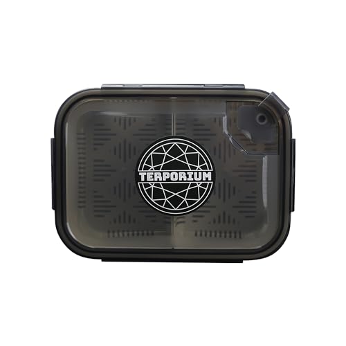 Dual Compartment Cleaning Bin | Compact, Durable, and Highly Functional with Dual Removable Baskets | The Ultimate No-Spill Cleaning Solution