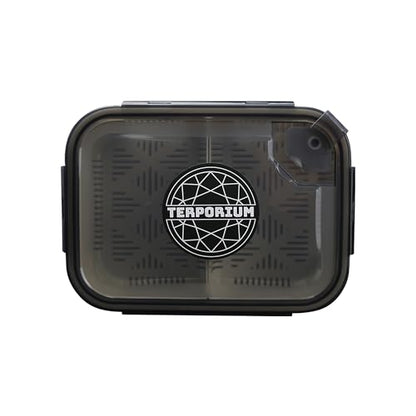 Dual Compartment Cleaning Bin | Compact, Durable, and Highly Functional with Dual Removable Baskets | The Ultimate No-Spill Cleaning Solution