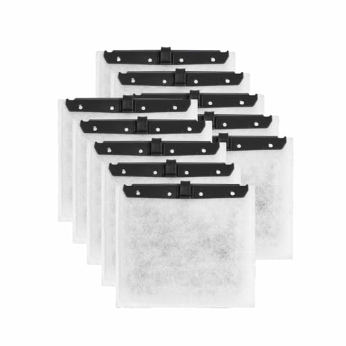 10 Pack Medium Aquarium Filter Cartridges for Filter Size 10 & E Internal Power Filter Size 20 - size: Medium - 10 Pack