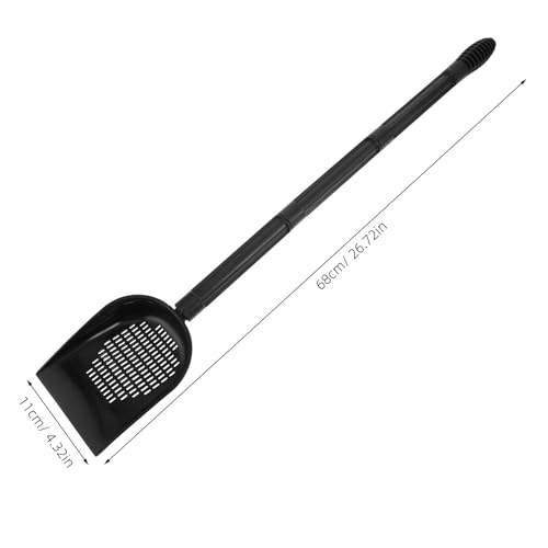 NUOBESTY Detachable Handle Aquarium Gravel Sand Shovel Multifunctional Fish Tank Cleaner for Sand Debris Removal Reach Areas Use for Aquariums Fish Tanks Reptile Habitats