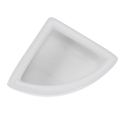 BESPORTBLE 1pc Reptile Feeding Bowl Ceramic Basin for Lizard Turtle Pets Escape Feeder Dish Non- Design White for Food Water Storage