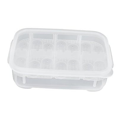 Reptile Breeding Box Egg Incubation Tray Heavy Duty for Snakes Geckos and Lizards - color: White