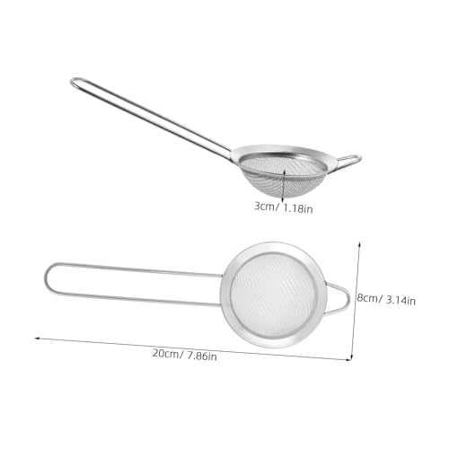YARNOW 2pcs Box Reptile Sand Shovel Cleaning Litter Scoop Terrarium Reptile Substrate Poop Scooper Poop Sifting Tools Lizard Accessories Reptile Poop Scoop Lizards Stainless Steel Silver