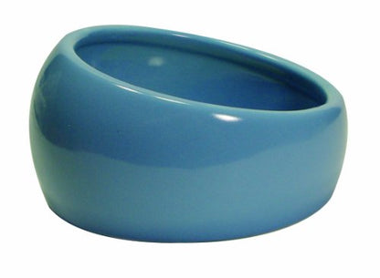 Living World Ergonomic Food Dish, for Small Animals, Blue, Small, 4.22oz, 61682A1 - size: Small