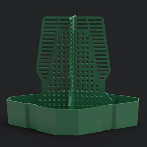 Reptile Dish Anti-Escape Superworm Feeder Live Worm Organizer Climb Column | Chameleon for Indoor Outdoor Tank Aquarium Accessories Gecko Lizard Bearded Dragon Snake Tortoise Reptile Spider